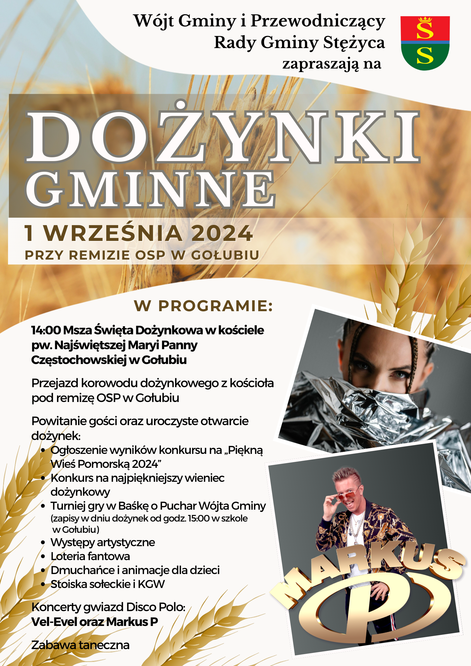 Dożynki Gminne 2024 w Gołubiu