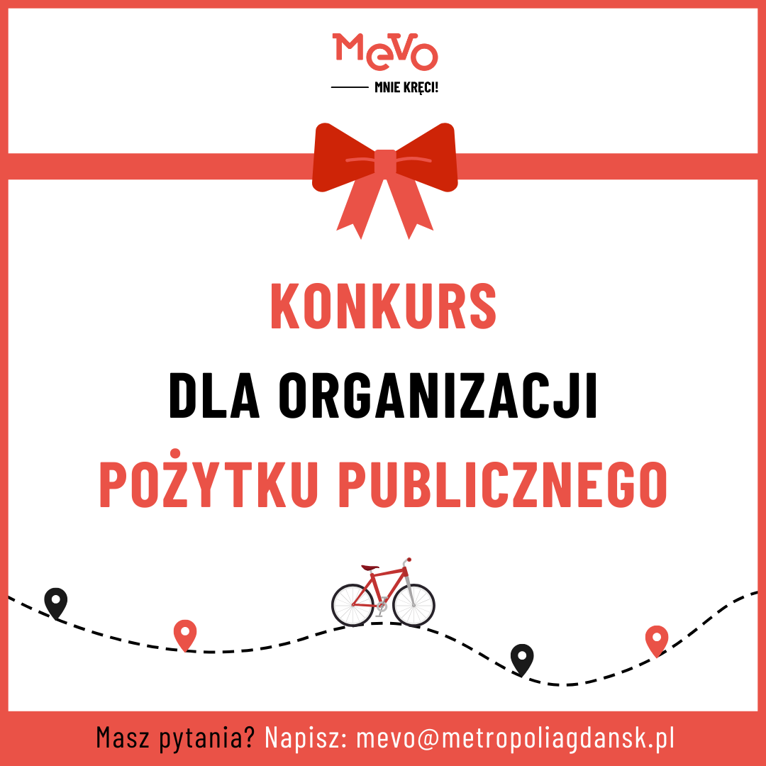 Darmowe MEVO dla organizacji pożytku publicznego. Przystąp do konkursu