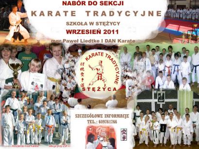 Nabór do sekcji Karate Tradycyjne