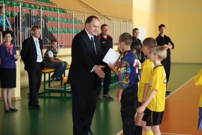 Powiatowe Igrzyska Młodzieży Szkolnej Szkół Wiejskich w Piłce Nożnej Halowej